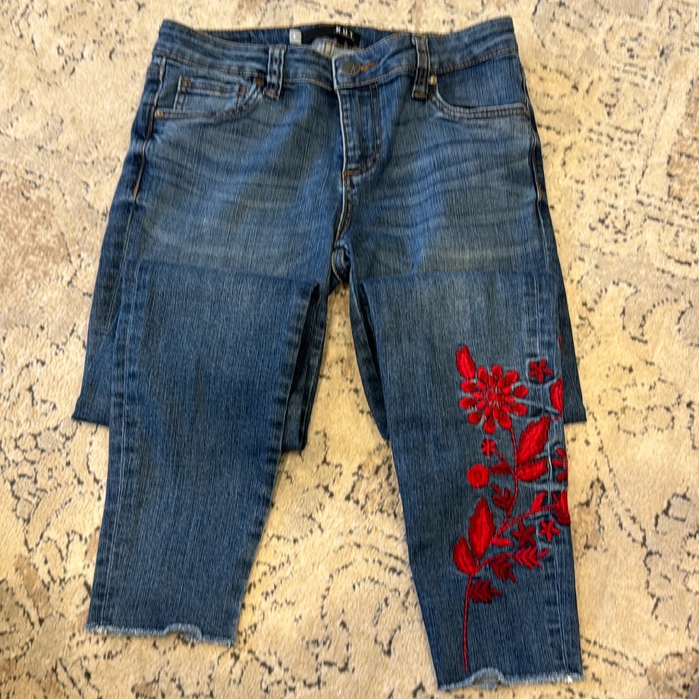 Kut from the kloth Connie ankle skinny jeans